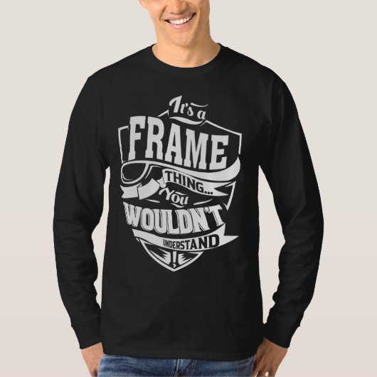 It s a FRAME Thing Tシャツ (正面)