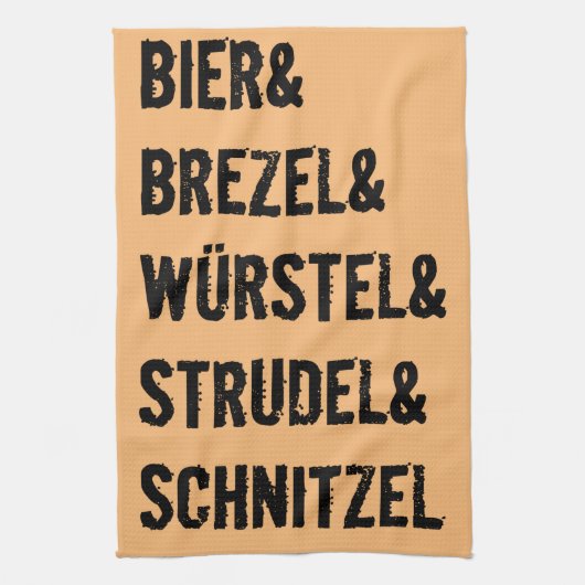It`s a German thing! キッチンタオル (縦)