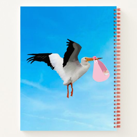 It’s a Girl Spiral Notebook ノートブック (裏面)