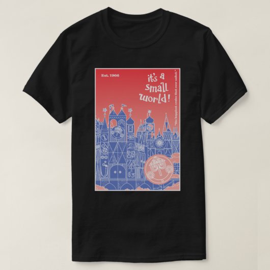 It’s a Small World (pastel + periwinkle) Classic Tシャツ (デザイン正面)