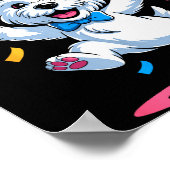 It’s A West Highland White Terrier Day Pet Dog Hum ポスター (角)