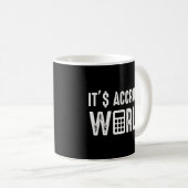 It S Accrual World おもしろい Accountant Cpa コーヒーマグカップ (正面右)