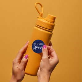 It’s All About Jesus – Christmas Sticker #01 ラウンドシール