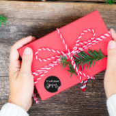 It’s All About Jesus – Christmas Sticker #06 ラウンドシール