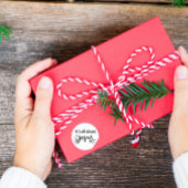 It’s All About Jesus – Christmas Sticker #07 ラウンドシール