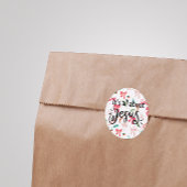 It’s All About Jesus – Christmas Sticker #09 ラウンドシール