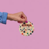 It’s All About Jesus – Christmas Sticker #10 ラウンドシール