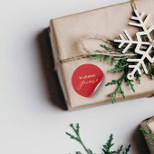 It’s All About Jesus – Christmas Sticker #11 ラウンドシール