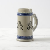 It’s Beer O’clock – Classic German Stein ビールジョッキ (正面右)