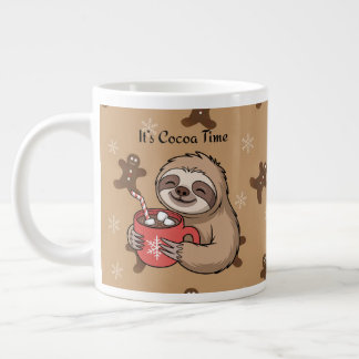It’s Cocoa Time | Cozy Winter Quote ジャンボコーヒーマグカップ