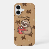 It’s Cocoa Time | Cute Cozy Phone Case iPhone 16ケース (裏面)