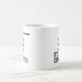 It’s Complicated | Mixed Signals & Dating Humor コーヒーマグカップ (中央)