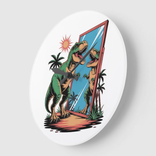 It’s Dinner Time Already? ラージ壁時計 (傾斜)