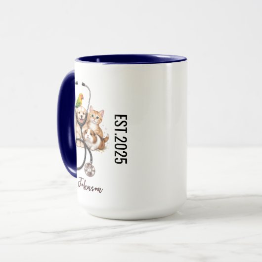 It’s Dr. Actually Animals | Funny Doctor Day マグカップ (正面左)