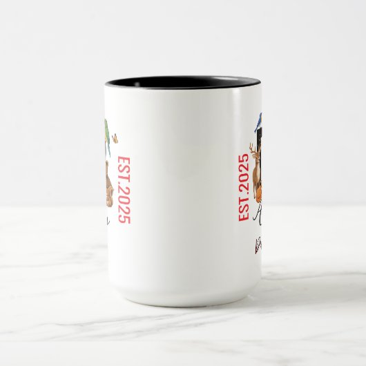 It’s Dr. Actually Animals | Funny Doctor Day マグカップ (中央)