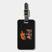 It’s Fall Y’all Cardigan Dog Autumn Funny Graphic ラゲッジタグ (正面縦)