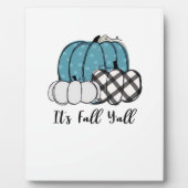 It’s Fall Y’all Cool Unique フォトプラーク (正面)