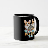 It’s Fall Y’all Corgis Unique Aesthetic マグカップ (正面右)