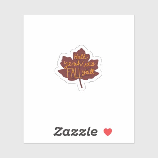 It’s Fall Y’all Creative Casual シール (シート)