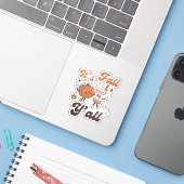 It’s Fall Y’all – Cute Kawaii Pumpkin & PSL シール (ノートパソコンとiPhone)