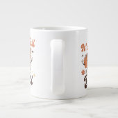 It’s Fall Y’all – Cute Kawaii Pumpkin Spice Latte ジャンボコーヒーマグカップ (裏面)