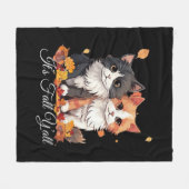 It’s Fall Y’all Cute Kittens フリースブランケット (正面(横))