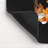 It’s Fall Y’all Dog Autumn Aesthetic Style マウスパッド (コーナー)