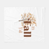 It’s Fall Y’all Funny Trendy フリースブランケット (正面(横))