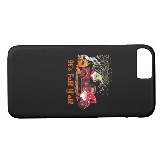 It’s Fall Y’all Gnomes Pumpkin Spice Style Case-Mate iPhoneケース (裏面(横))