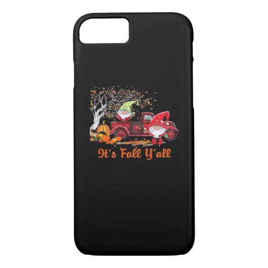 It’s Fall Y’all Gnomes Pumpkin Spice Style Case-Mate iPhoneケース (裏面)