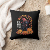 It’s Fall Y’all Halloween Autumn Funny Quote クッション (ブランケット)