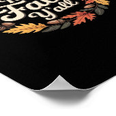 It’s Fall Y’all Halloween Bats Pumpkin Trendy ポスター (角)