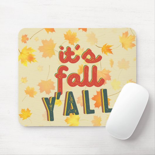 It´S Fall Y´All, Hello Fall マウスパッド (マウス)