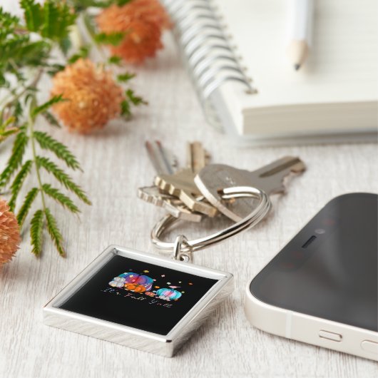 It’s Fall Y’all Magic Pumpkin Autumn Style キーホルダー (側面)