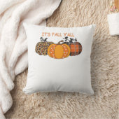 It’s Fall Y’all Pumpkin Thanksgiving クッション (ブランケット)