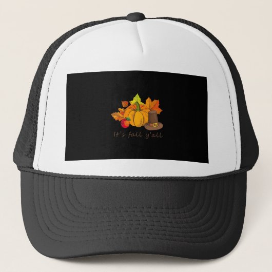 It’s Fall Y’all Retro Style キャップ (正面)