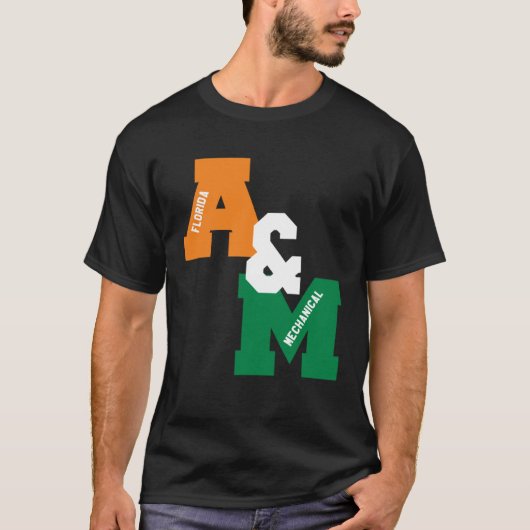 It s FAMULY A&M Collegiate Letter HBCU Pride Tシャツ (正面)