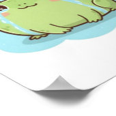 It’s Fine Frog Poster Cute Crying Frog Meme Aesthe ポスター (角)