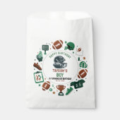 It’s Game Time Football 1st Birthday – Fun Kids  フェイバーバッグ (正面)