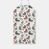 It’s Game Time Hockey 1st Birthday Party ギフトタグ (裏面)