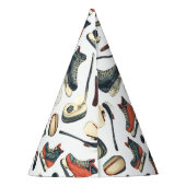 It’s Game Time Hockey 1st Birthday Party パーティーハット (裏面)