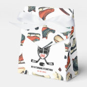 It’s Game Time Hockey 1st Birthday Party フェイバーボックス (正面サイド)