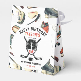 It’s Game Time Hockey 1st Birthday Party フェイバーボックス