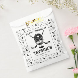 It’s Game Time Hockey 5th Birthday Party  フェイバーバッグ