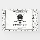 It’s Game Time Hockey 5th Birthday Party 横断幕 (横)