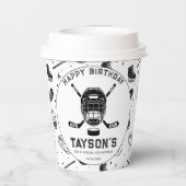 It’s Game Time Hockey 5th Birthday Party  紙コップ (裏面)