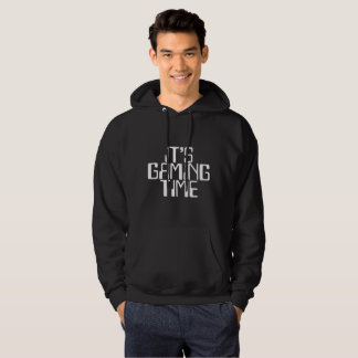 It’s Gaming Time Gamer Black Hoodie パーカ