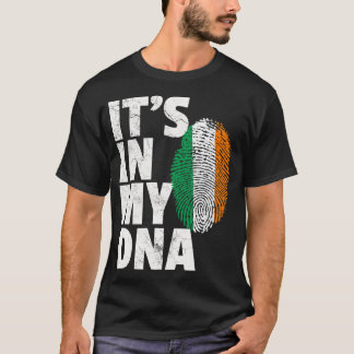 IT_S IN MY DNAアイルランド国旗St Patrick_s Day Tシャツ