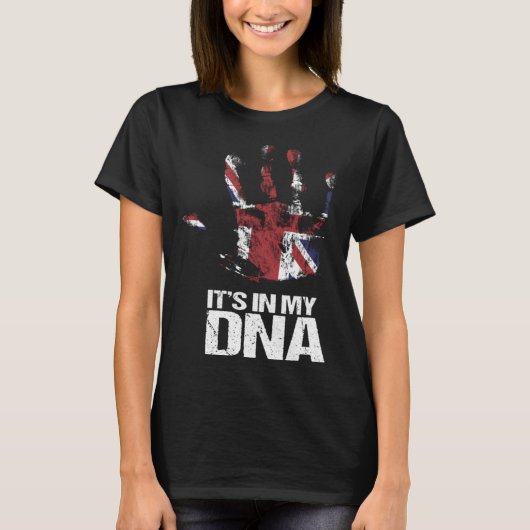 It s In My DNA Hand United Kingdom Country London  Tシャツ (正面)