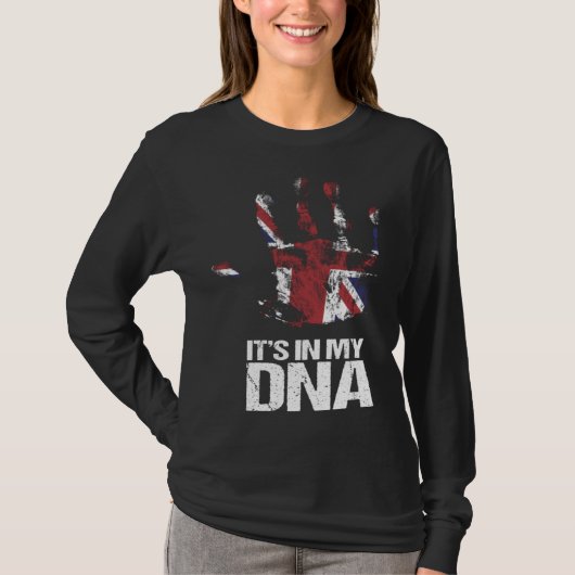 It s In My DNA Hand United Kingdom Country London  Tシャツ (正面)